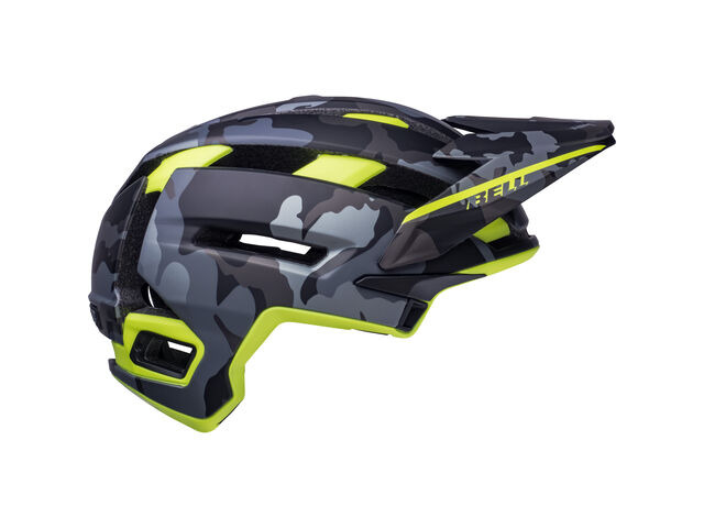 BELL CYCLE HELMETS Super Air Mips MTB Helmet Matte Camo/Hi-viz click to zoom image
