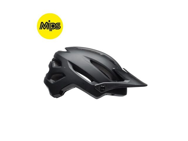 BELL CYCLE HELMETS 4forty Mips MTB Helmet 2018: Matt/Gloss Black click to zoom image