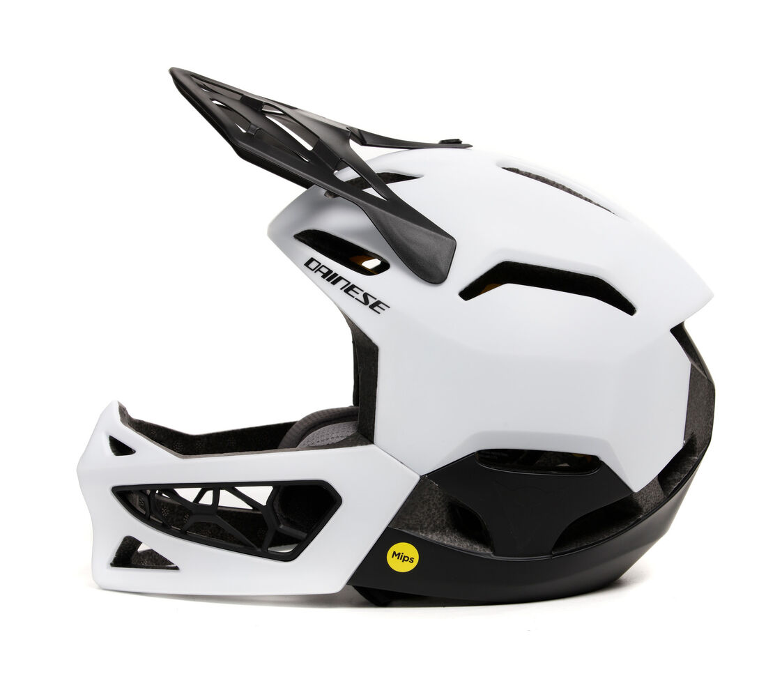 Dainese Linea 01 MIPS Full Face MTB Helmet White & Black 2022 :: £189. ...