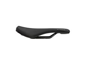 SDG COMPONENTS Bel Air 3.0 Lux-Alloy Rail Saddle Black Microfibre Top / Black Base