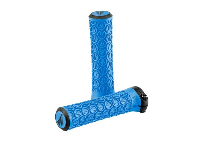 SDG COMPONENTS Slater JR Lock-On Grips Cyan click to zoom image