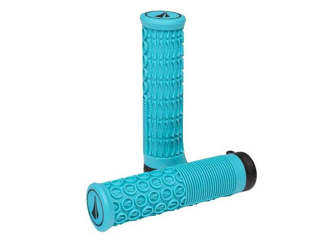 SDG COMPONENTS Thrice Lock-On Grip Turquoise click to zoom image