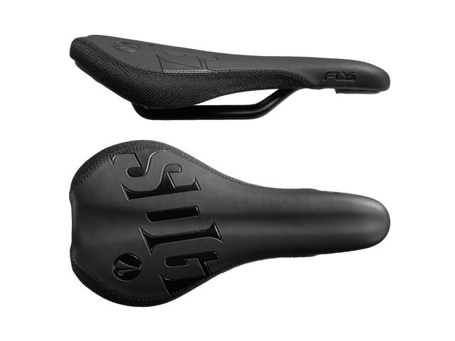 SDG COMPONENTS Fly Junior Steel Rail Saddle Black click to zoom image