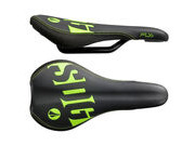 SDG COMPONENTS Fly Junior Steel Rail Saddle Black/Green 