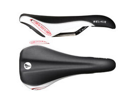 SDG COMPONENTS Bel Air Ti-Alloy Rail Saddle Black/White