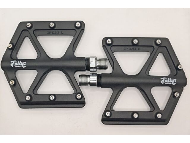 FAT SPANNER Composite FLat Pedal Slim Lightweight Cartridge Bearings click to zoom image