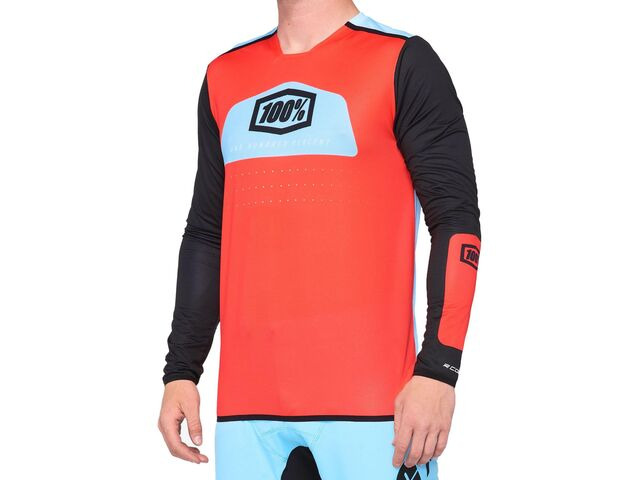 100% R-Core X Jersey Fluo Red / Black click to zoom image