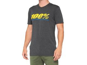 100% Argus Tech T-Shirt Charcoal Heather