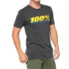 100% Argus Tech T-Shirt Charcoal Heather click to zoom image