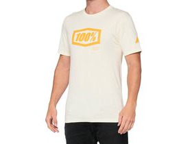 100% Essential T-Shirt Chalk / Orange