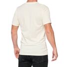 100% Essential T-Shirt Chalk / Orange click to zoom image