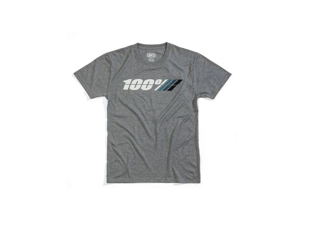 100% Motorrad Tech Tee Grey Heather click to zoom image