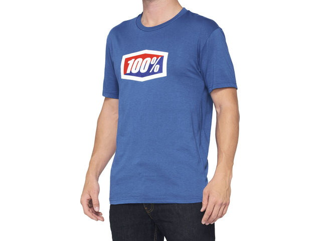 100% Official T-Shirt Blue click to zoom image