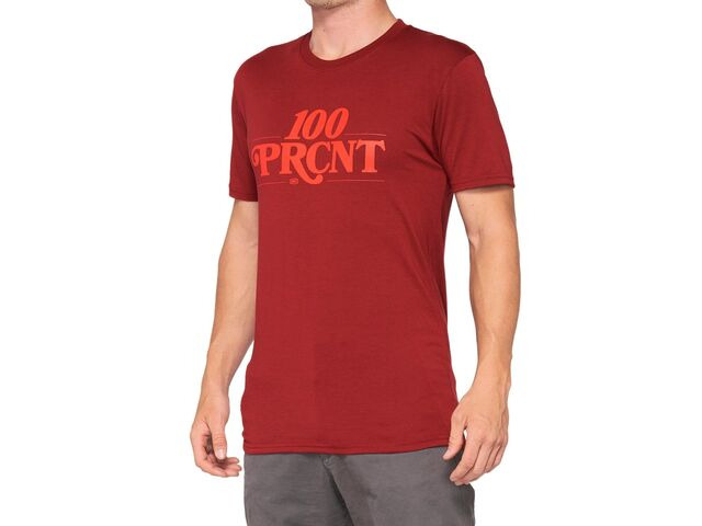 100% Searles Tech T-Shirt Brick click to zoom image