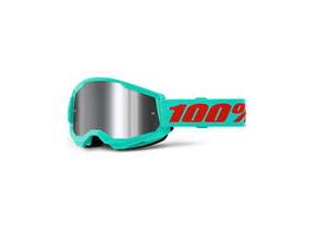 100% Strata 2 Goggle Maupiti / Silver Mirror Lens