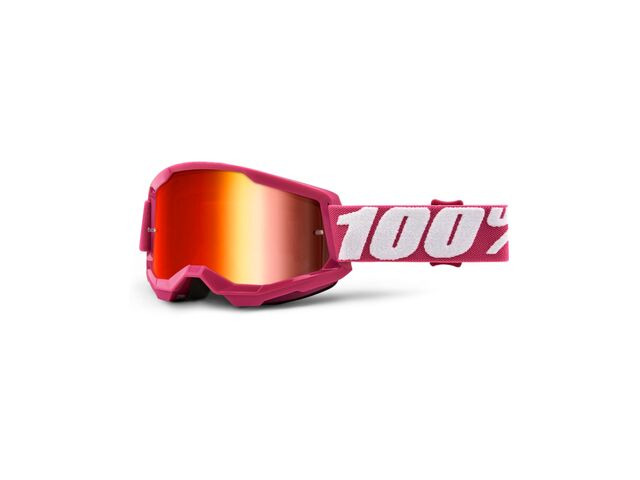 100% Strata 2 Goggle Fletcher / Red Mirror Lens click to zoom image