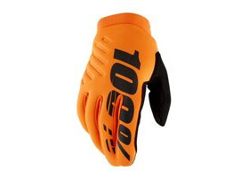 100% Brisker Cold Weather Glove Fluo Orange