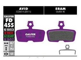 GALFER Sram Avid Code E-bike (Purple) Disc Pads FD455G1652
