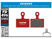 GALFER Shimano GRX Disc Advanced - Metal - Sintered Weather Brake Pad (Red) FD496G1851 