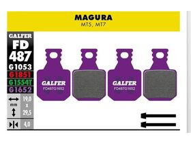 GALFER Magura MT5 MT7 E-bike (Purple) Disc Pads FD487G1652