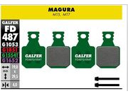GALFER Magura MT5 MT7  Race Pro Competition Pads (green) FD487G1554T 
