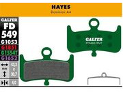 GALFER Hayes Dominion A4 Pro Competition Disc Pad (Green) FD549G1554T 