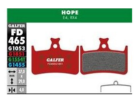 GALFER Hope Tech 3 E4 Wet Weather Brake Pad (Red) FD465G1851