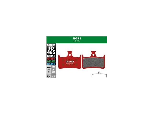 hope tech 3 e4 sintered pads