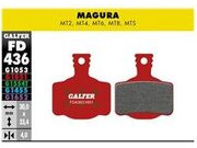 GALFER Magura MTS MT8 Advanced - Metal - Sintered Disc Brake Pads (red) FD436G1851 