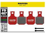 GALFER Magura MT5 MT7 Advanced - Metal - Sintered Disc Brake Pads (red) FD487G1851 