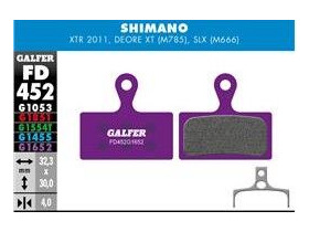 GALFER Shimano XT M8000 - SLX M7000 E bike Disc Brake Pad (purple) FD452G1652
