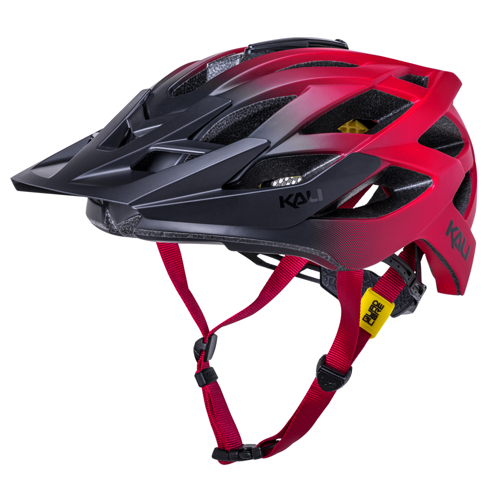 KALI PROTECTIVES Lunati 2.0 Fade Mat Black Red Black Red S M
