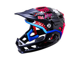 KALI PROTECTIVES Maya Full Face Child Punk Gls Red