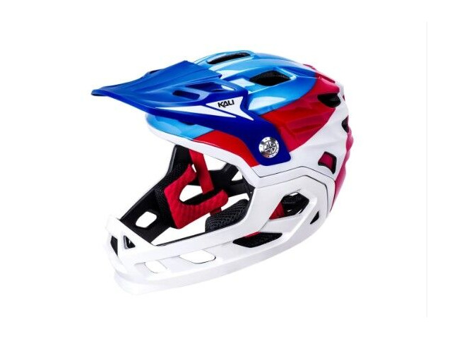 KALI PROTECTIVES Maya Child 50-54cm Full Face with detachable chin piece in Sprint click to zoom image