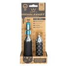 PEATY'S Holeshot CO2 Tyre Inflator - MTB (25g) Single Turquoise  click to zoom image