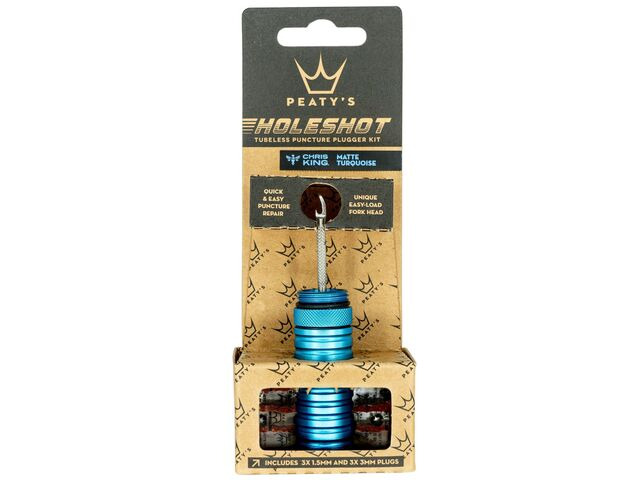 PEATY'S Holeshot Tubeless Puncture Plugger Kit click to zoom image