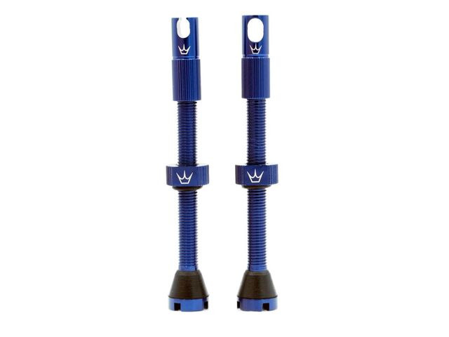 PEATY'S x Chris King Tubeless MK2 Valves 60mm Navy click to zoom image