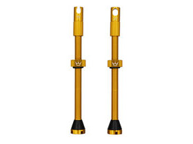 PEATY'S x Chris King Tubeless MK2 Valves 80mm Gold