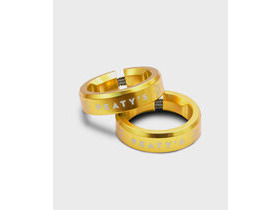 PEATY'S Monarch Grip Lock Ring Gold