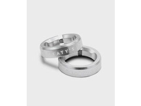 PEATY'S Monarch Grip Lock Ring Silver