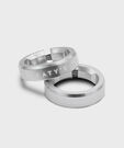 PEATY'S Monarch Grip Lock Ring Silver 