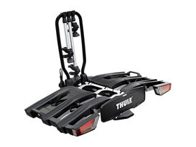 Thule 934 EasyFold XT 3-bike towball carrier with AcuTight torque knobs 13-pin