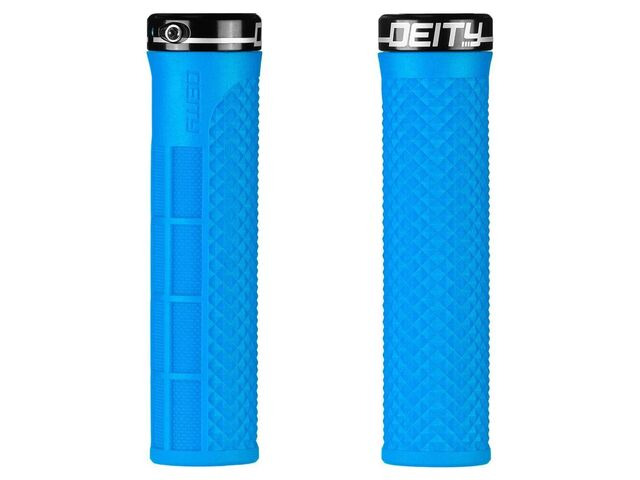 Deity Lockjaw Grips Blue click to zoom image