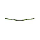 Deity Skywire Carbon Handlebar 35mm Bore, 25mm Rise 800mm 800MM GREEN  click to zoom image