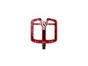 Deity Tmac Pedals 110x105mm 110X105MM RED  click to zoom image