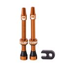 CushCore Tubeless Valves 55mm 55mm Orange  click to zoom image