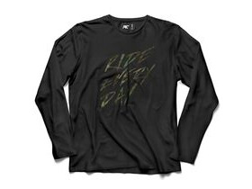 Ride Concepts Ride Every Day Long-Sleeve T-Shirt Black/Camo