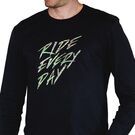 Ride Concepts Ride Every Day Long-Sleeve T-Shirt Black/Camo click to zoom image