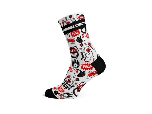 SOX FOOTWEAR Monster Crew Style Premium Cycling Sock click to zoom image