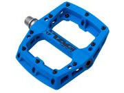 TAG METALS T3 Nylon Flat Pedals with Sealed Bearings  Blue  click to zoom image
